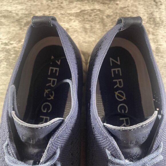 Cole Haan Zerogrand Stitchlite Men's 13 M Wingtip Oxford Marine Blue C32149 - Picture 9 of 10